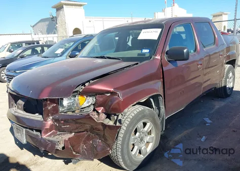 2007 Honda Ridgeline Rtx z USA, uszkodzony, nr VIN 2HJYK16367H517101